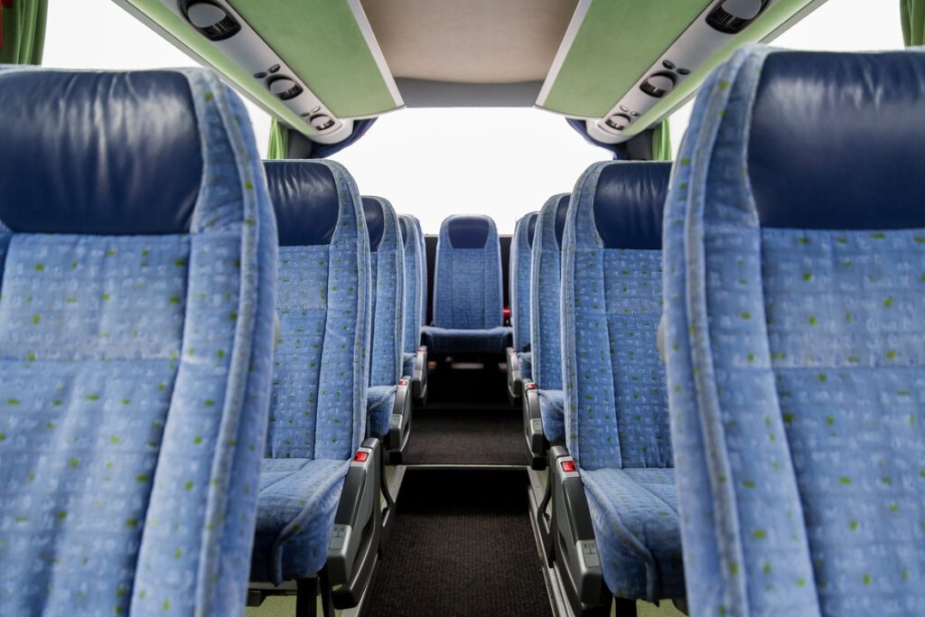 Interior de autobus